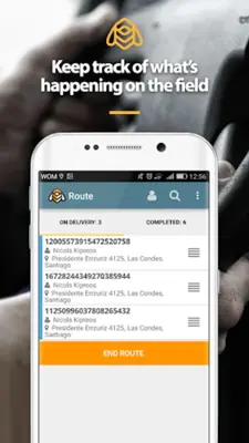 Beetrack android App screenshot 5